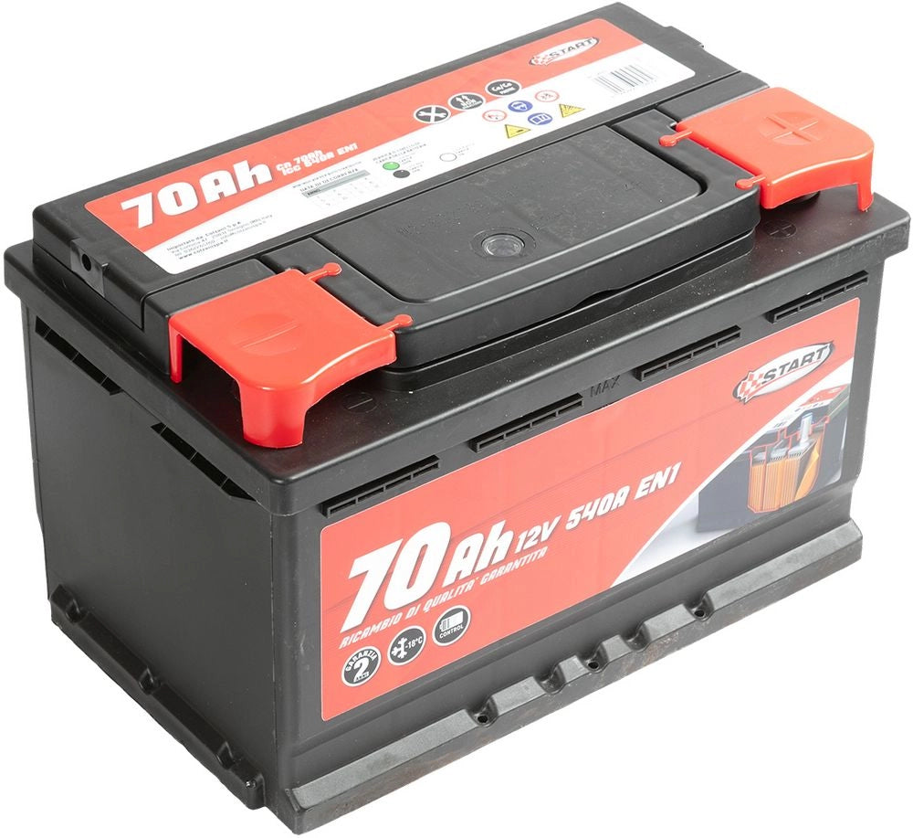 Batteria Auto 70Ah 12V 600A  polo positivo destro cassetta L3B