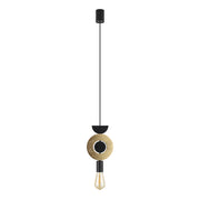 Lampada sospensione Drops Wood oro E27 25W Nowodvorski