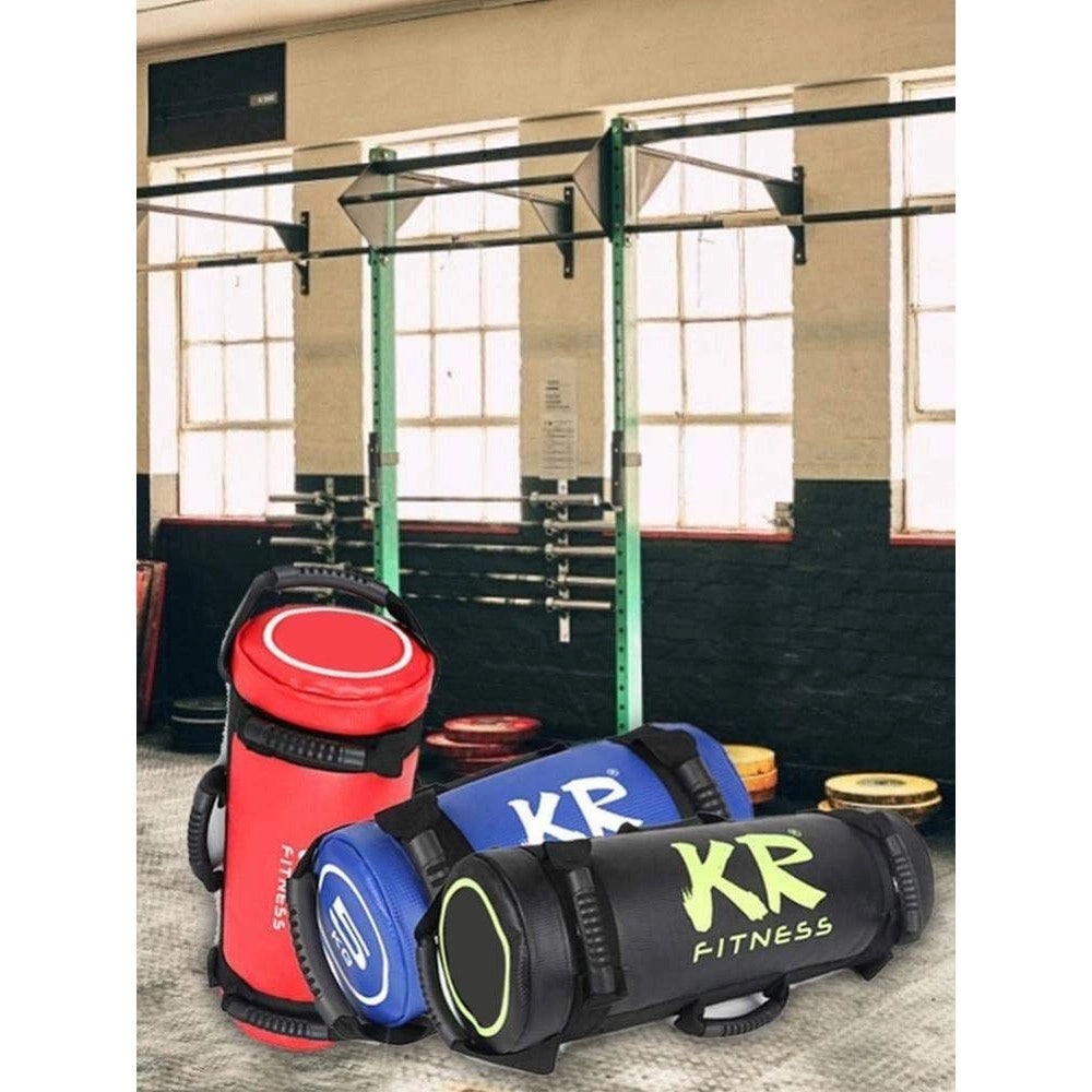 Trade Shop - Sacca Con Sabbia Per Body Building Fitness Da 5 Kg In Ecopelle Allenamento Pesi -