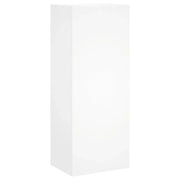 Mobile TV a Parete | Armadietto TV | Mobile Porta TV Bianco 40,5x30x102 cm in Legno Multistrato