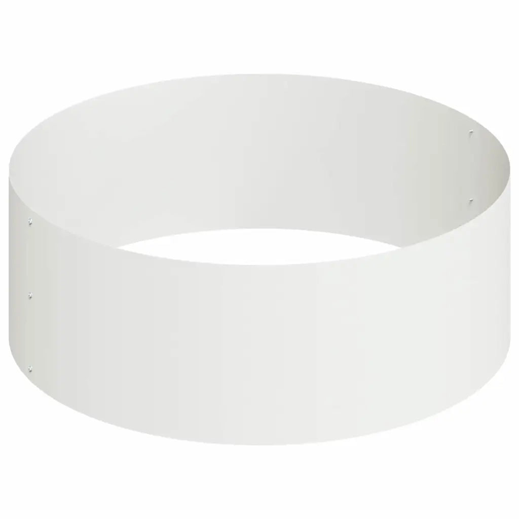Fioriere | Cassetta per fiori | Vaso da giardino Bianco 90 x 90 x 20 cm