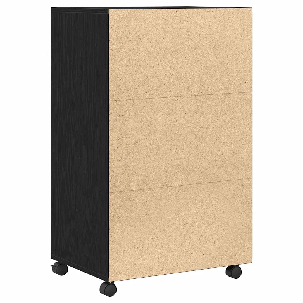 Armadietto Rovere Nero 55 x 40 x 82 cm CFW8486850