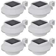 Esterno Lampada solare Set 6 pezzi Recinzione luce bianca CFW7821819
