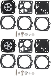 Set di riparazione carburatore 2 pezzi - Compatibile con Tillotson HS-175H/HS-273A - Codici articoli RK-30HS/RK-31HS - Materiale metallico/Packaging - Resistente al combustibile - Per DPC7301