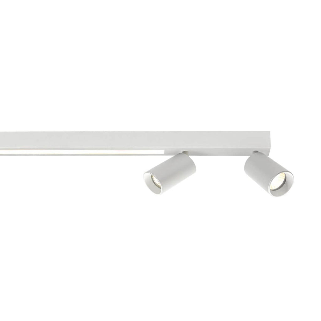 Plafoniera Perugia 4xGU10 + LED bianca/oro Light Prestige