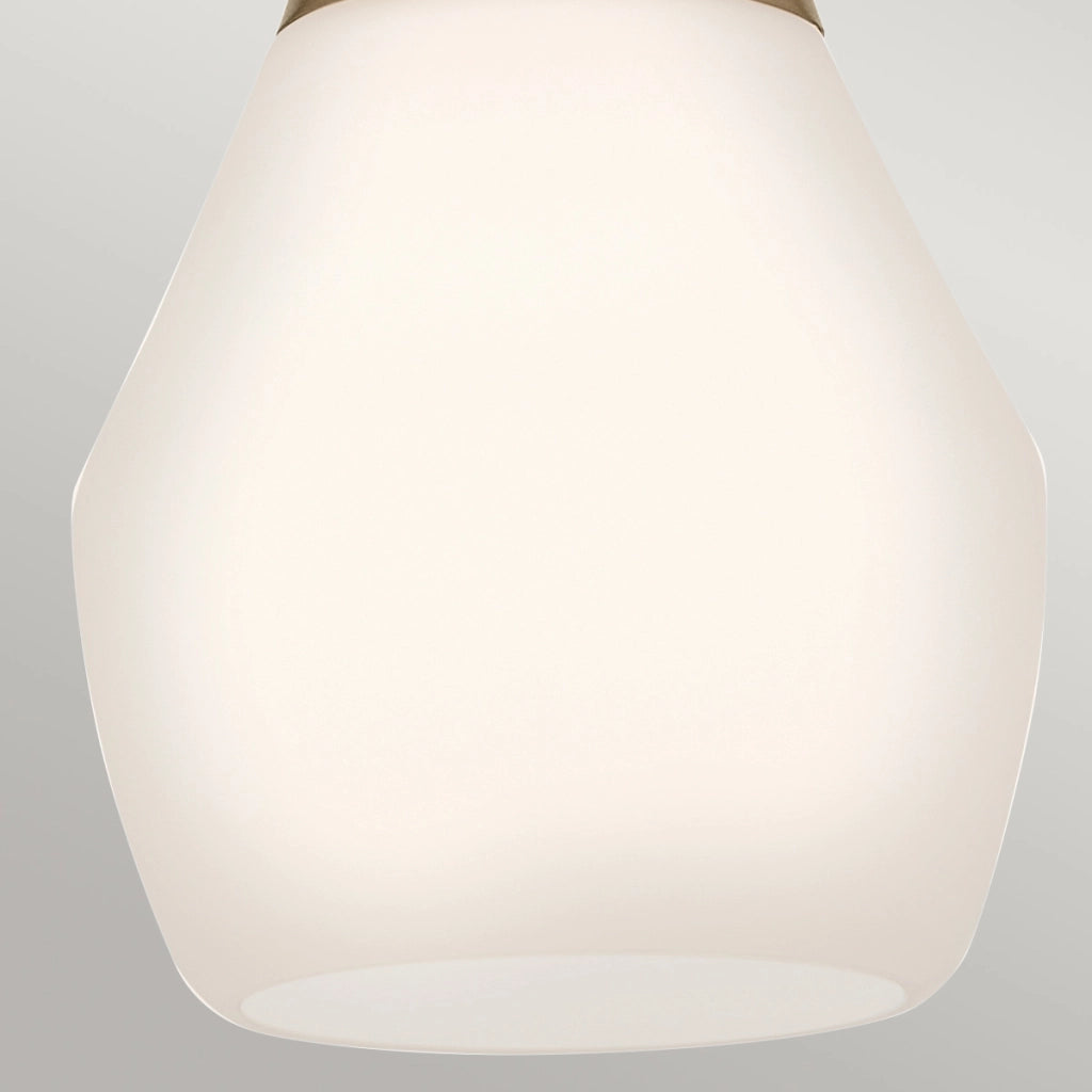 Lampada a sospensione moderna Deela oro/bianco E27 Kichler