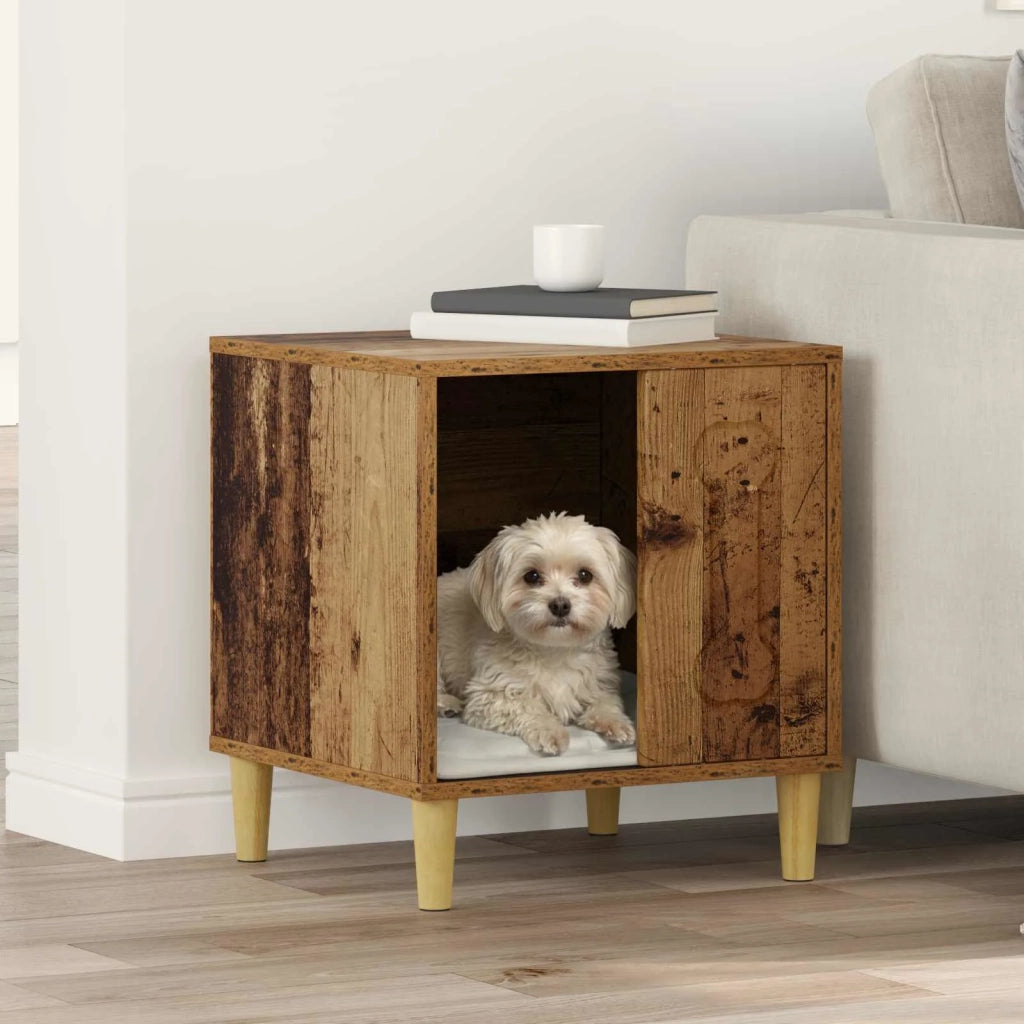 Cuccia per cani Legno vecchio 44 x 42 x 49 cm Legno multistrato CFW8810132