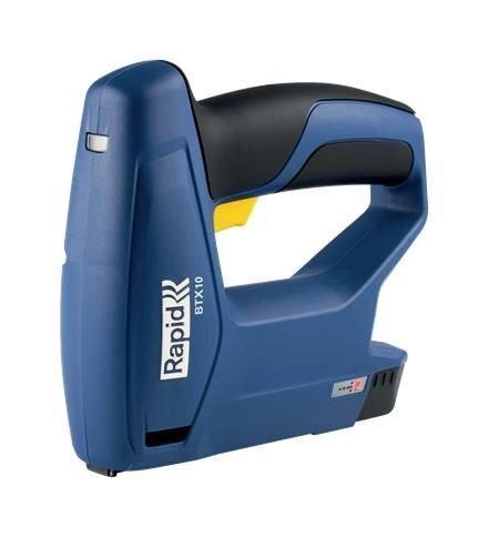 Rapid 5001497 BTX10 Pinzatrice Batteria Ioni di Litio 4-10 mm Impugnatura Ergonomica colore Blu