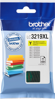 Brother LC3219XLY cartuccia d'inchiostro 1 pz Originale Giallo