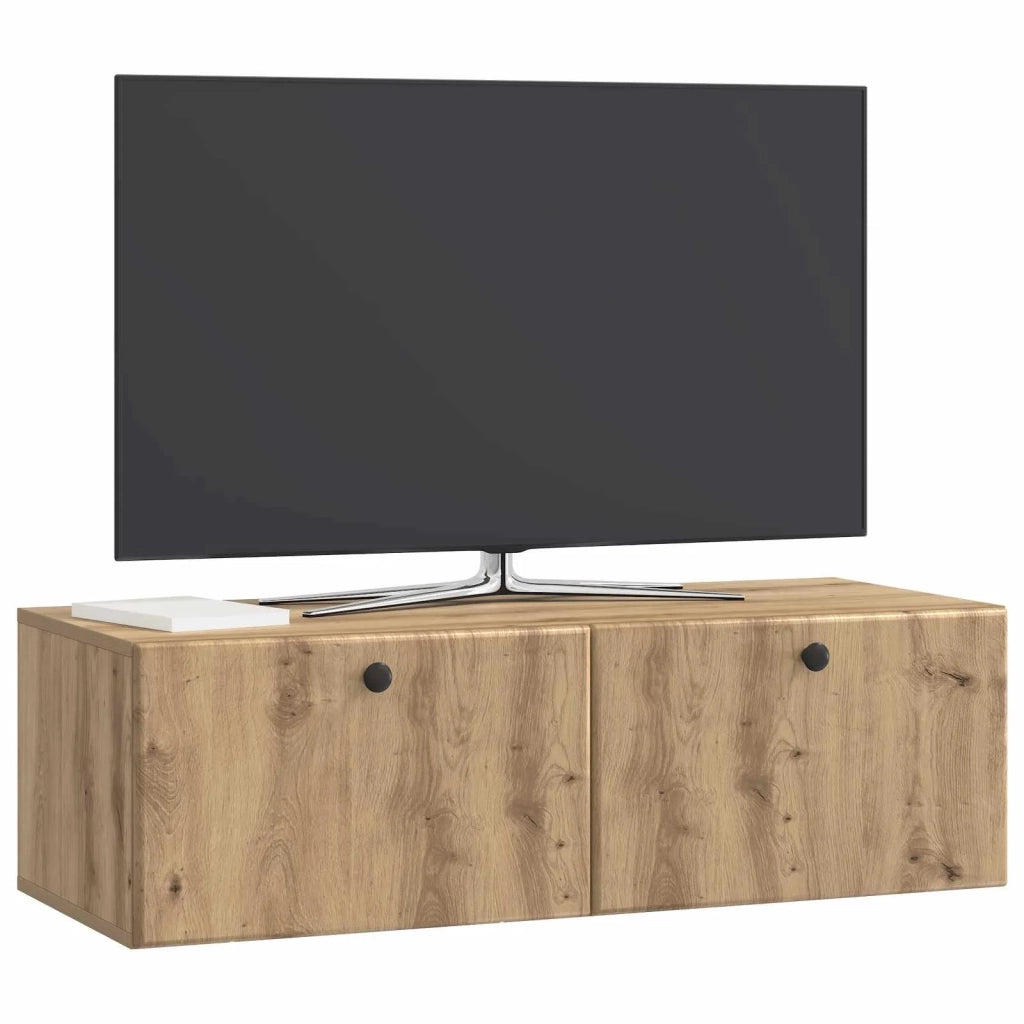 Mobile Porta TV da Muro 98 x 41 x 30 cm Rovere Artigianale 899214