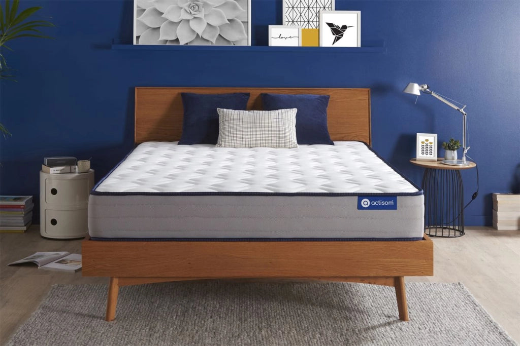 Materasso matrimoniale Actiflex form 150x190cm - Spessore : 22cm - Molle insacchettate e memory foam - Rigido