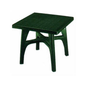 Tavolo Resina Quadromax Verde 80X 80 1066 Scab
