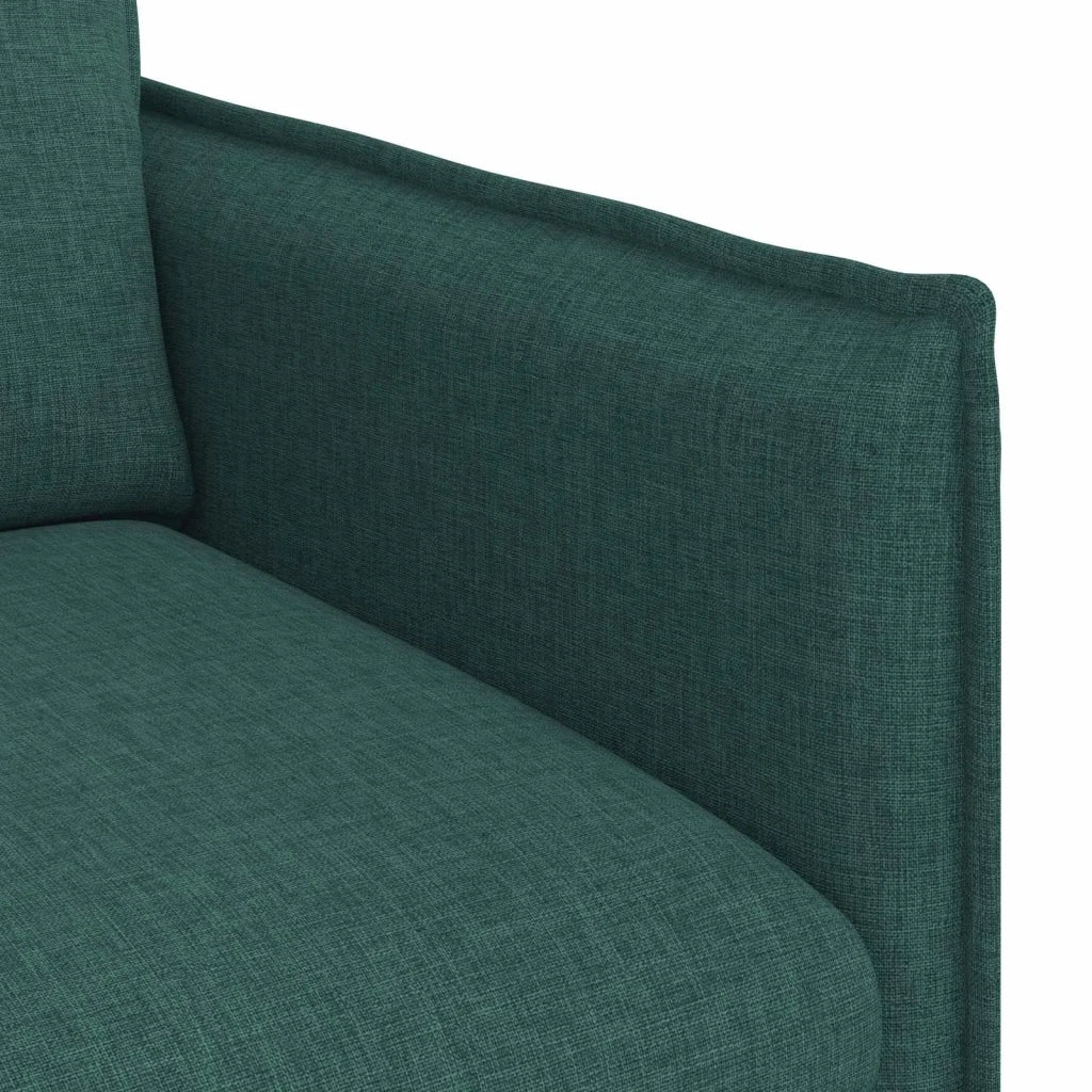 Divano | Divano da soggiorno | Sofa Verde Scuro 196 x 82 x 85 cm Tessuto