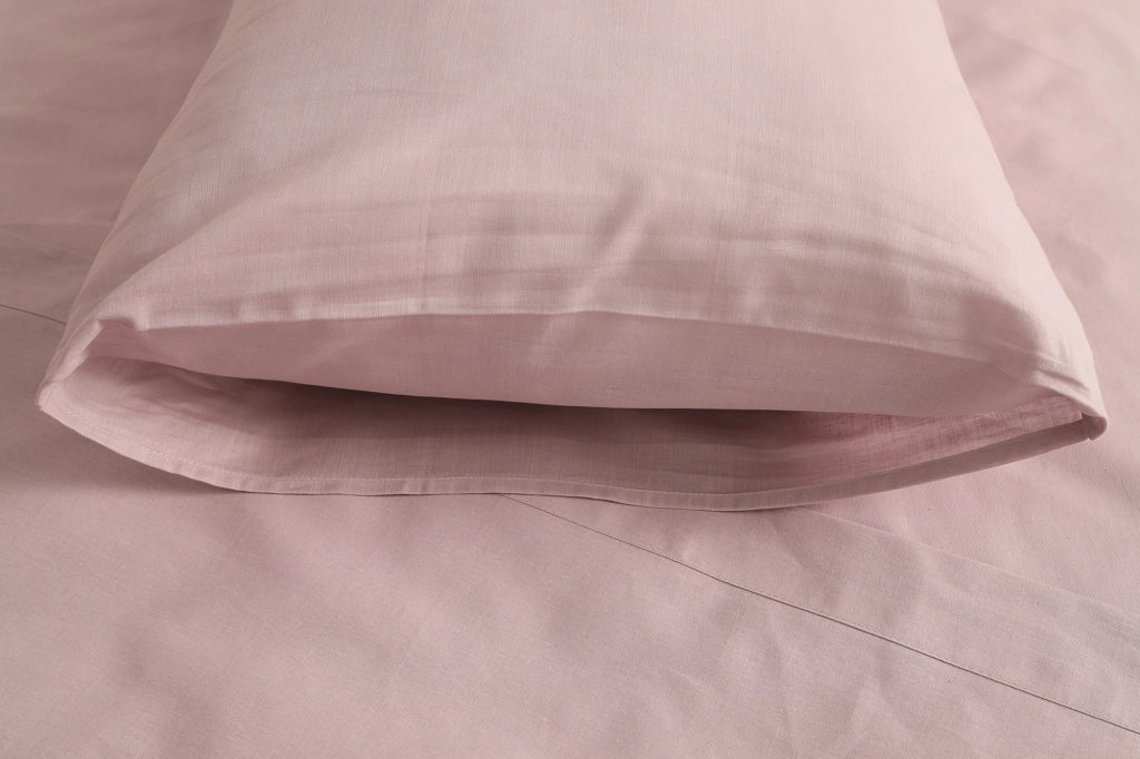 Sapatalo, set Completo Letto Singolo in Policotone, Viola Lilla