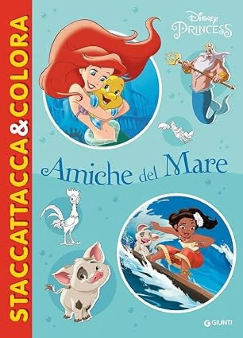 Amiche del mare. Disney princess. Ediz. a colori,Giunti