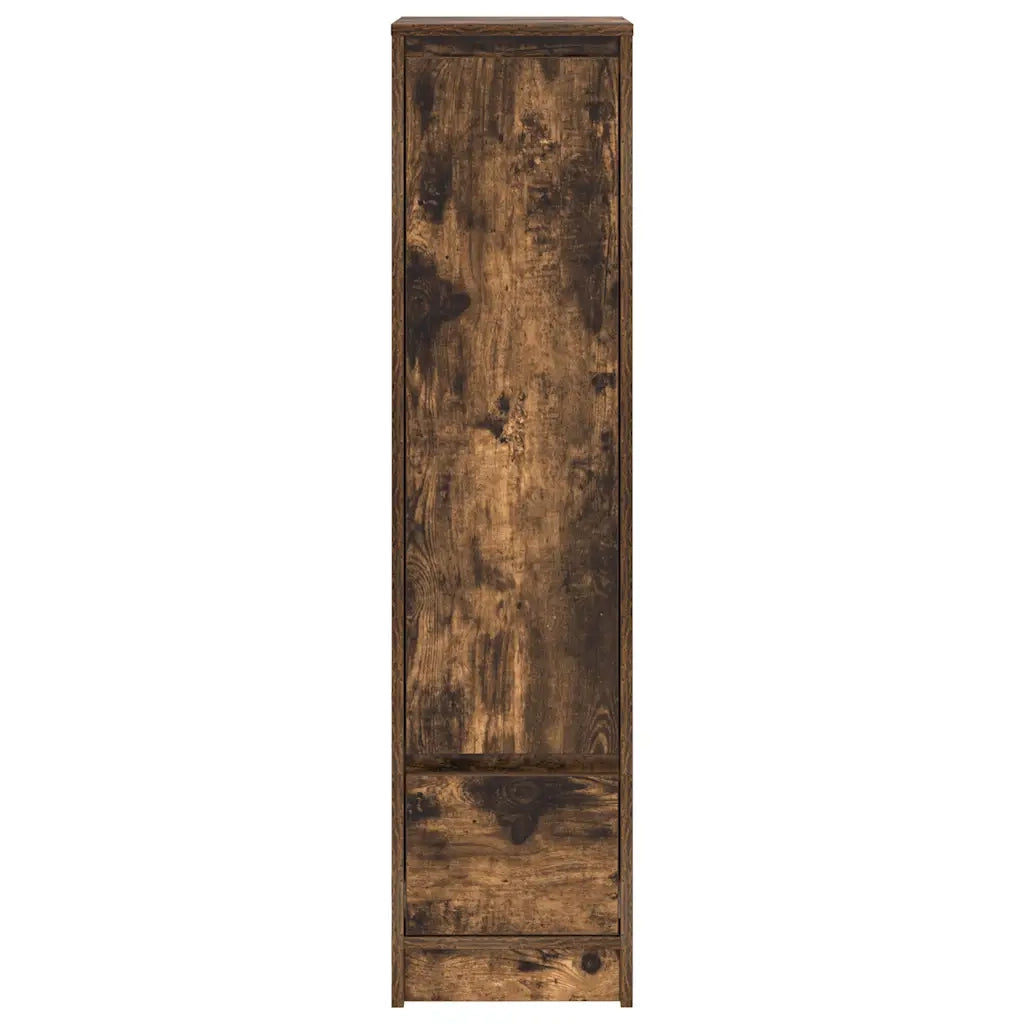 Credenza Rovere Fumo 29,5x34x119,5 cm in Legno Multistrato 861656
