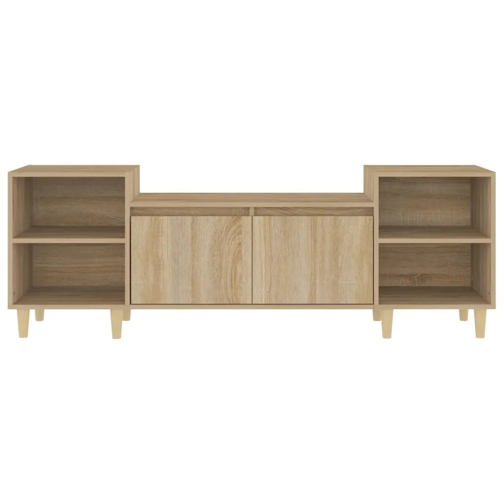 Mobile Porta TV-Mobile per TV-Credenza TV Rovere Sonoma 160x35x55 cm Legno Multistrato 453345