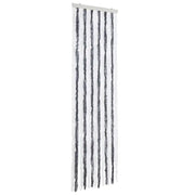 Zanzariera Grigio e Bianco 56x185 cm Ciniglia CFW1910994
