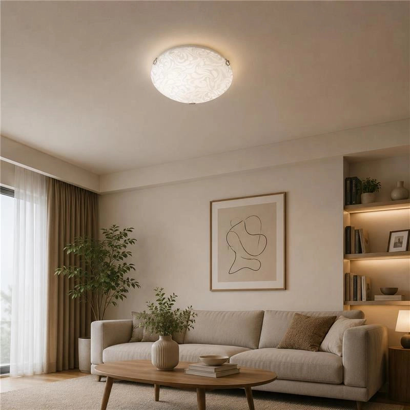 DANIEL LAMPADA PLAFONIERA 2 LAMPADINE E27 40 CM
