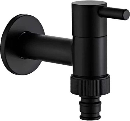 Escarici esterni - 1/2" o 3/4" scarichi esterni - Impermeabile rame con unico connessione e tappo tubo - Resistente al gelo - Idoneo per giardino - Lavatrice e lavastoviglie - Corrosione e ruggine - 11 x 9 - 5 cm