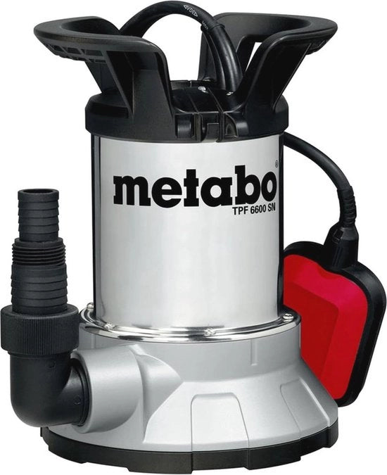 Pompa centrifuga per acqua cristallina - 450 W, 6600 l/u, 6 m di altezza di aspirazione