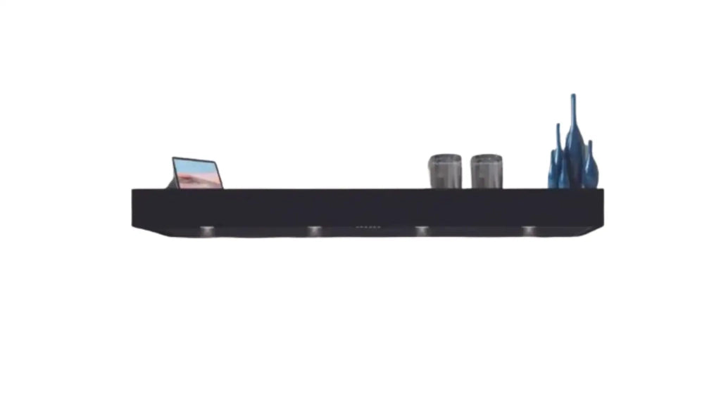CAPPA MENSOLA PARETE -cm 120X48 - Nera - 900 m3/h