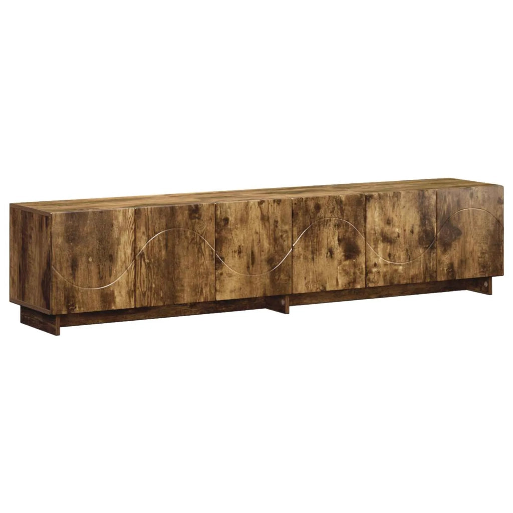 Supporto TV 179.5 x 34.5 x 40 cm Rovere Fumo 8011590