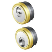 DEFENDER MAGNETICO 'MR500' DISEC mm 25h - Col. Ottone lucido - DISEC