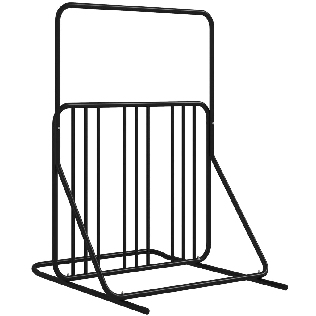 Portabiciclette per 4 Biciclette ¨C Zephmum ¨C Nero 102x92x130 cm
