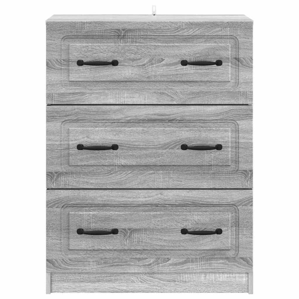 Mobile con Cassetti Grigio Sonoma 66 x 34,5 x 87 cm 895761