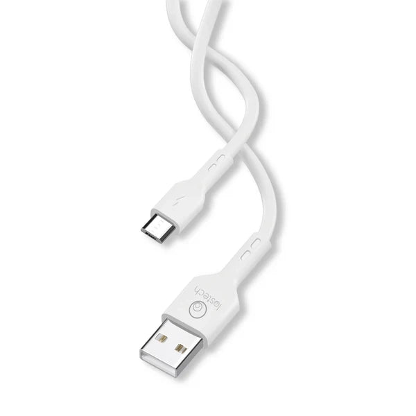 Flessibile Micro USB 1,0 m Bianco Cavo USB