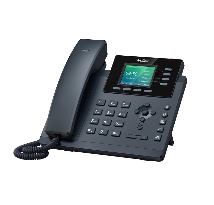 Yealink sip-t34w telefono ip nero 4 linee led wi-fi