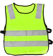 Vest di Sicurezza per la Strada - Riflettente - Ideale per Camminate Notturne - Adatto per Bambini - Lavabile - Attività All'Aperto