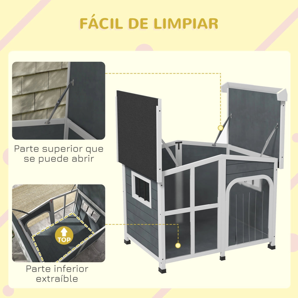 Cuccia per Cani ¨C Minimal ¨C Grigio 101x66,5x70,5 cm