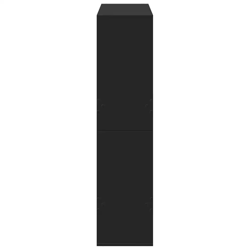 Divisorio Ambienti | Divider per stanze | Paravento Nero 100x33x135 cm in Truciolato