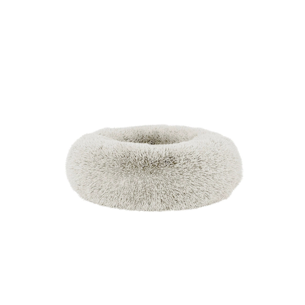 Cuccia per Cani e Gatti Ø60 cm in Poliestere Panna