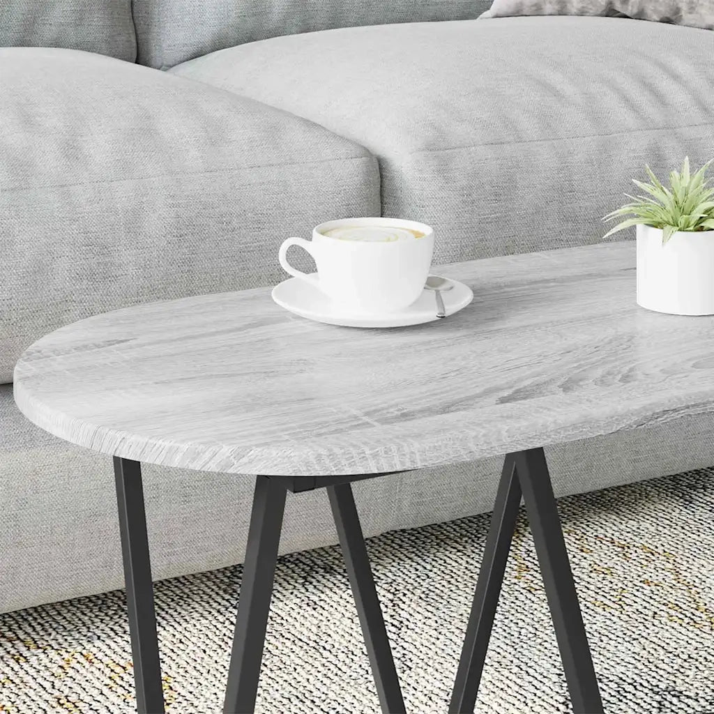 Tavolino da salotto Grigio 80 x 40 x 40.5 cm 869693