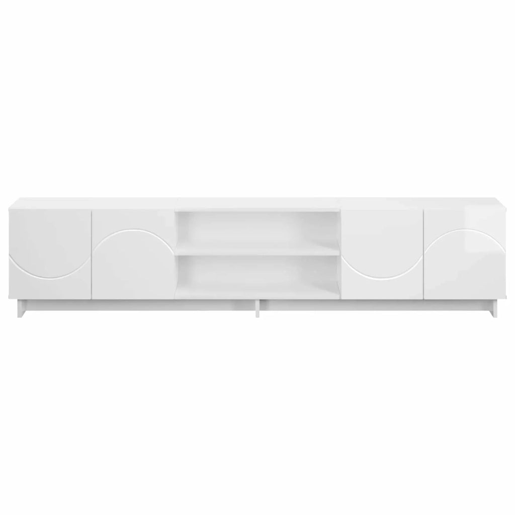 Supporto TV 179.5 x 34.5 x 40 cm Bianco Lucido 8011499