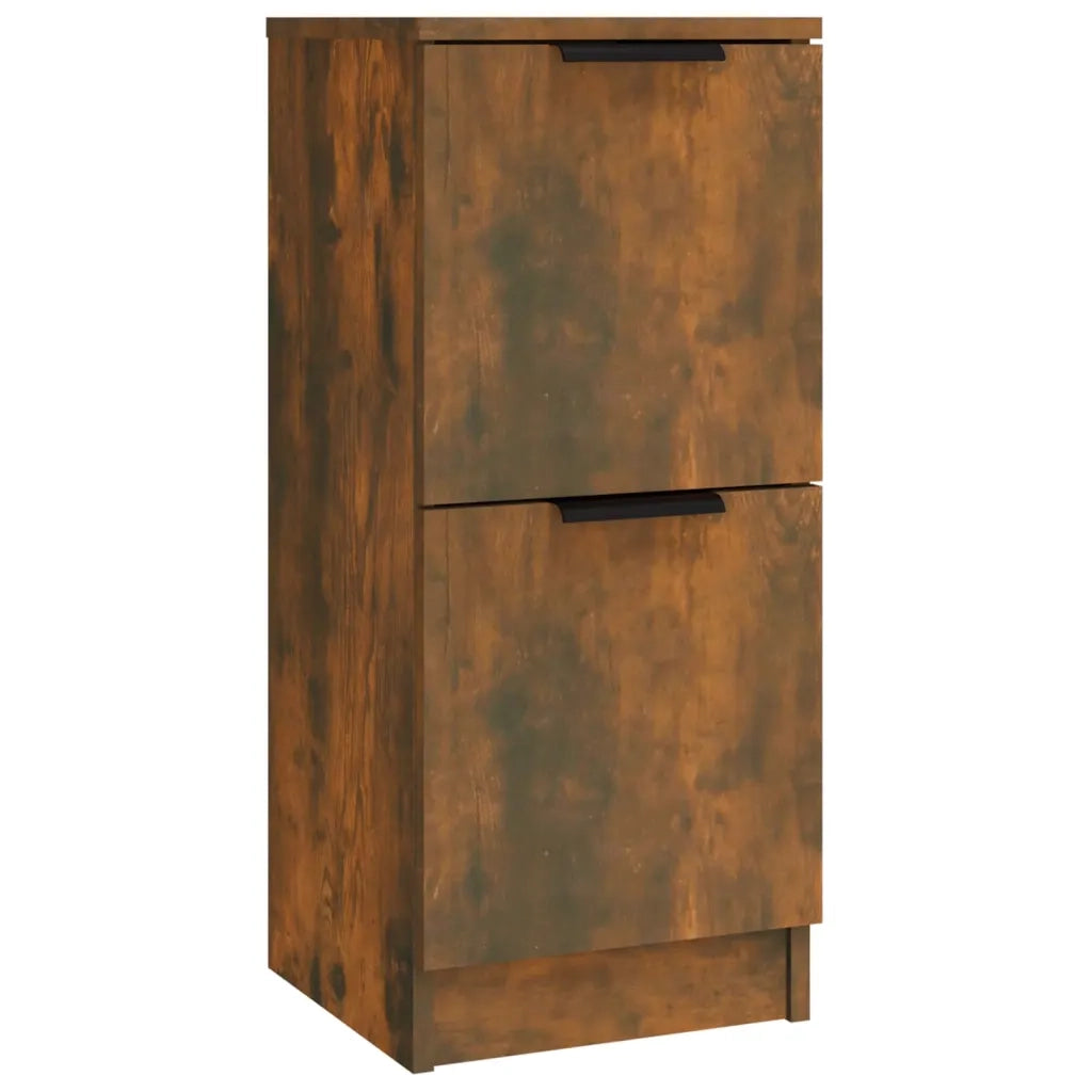 Credenze 3 pz Rovere Fumo in Legno Multistrato cod mxl 5658