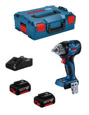 Avvitatore a massa battente BOSCH GDS 18V-330 HC (2 x 5,0 Ah + GAL18V-40 + L-Boxx 136)