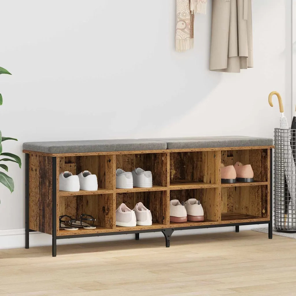 Mobile per scarpe Legno vecchio 131 x 35 x 50 cm 881310