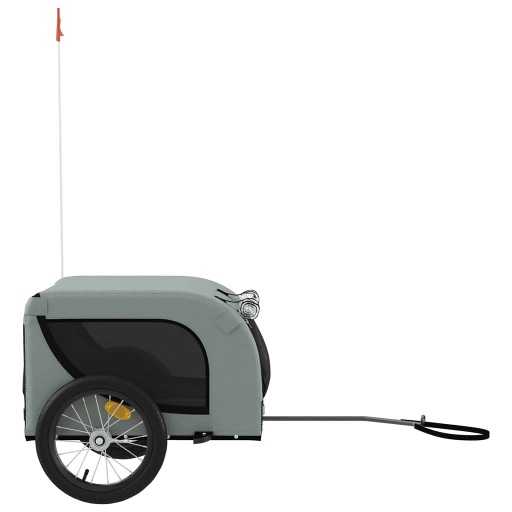 Rimorchio/carrello per animali domestici grigio 02_0044265