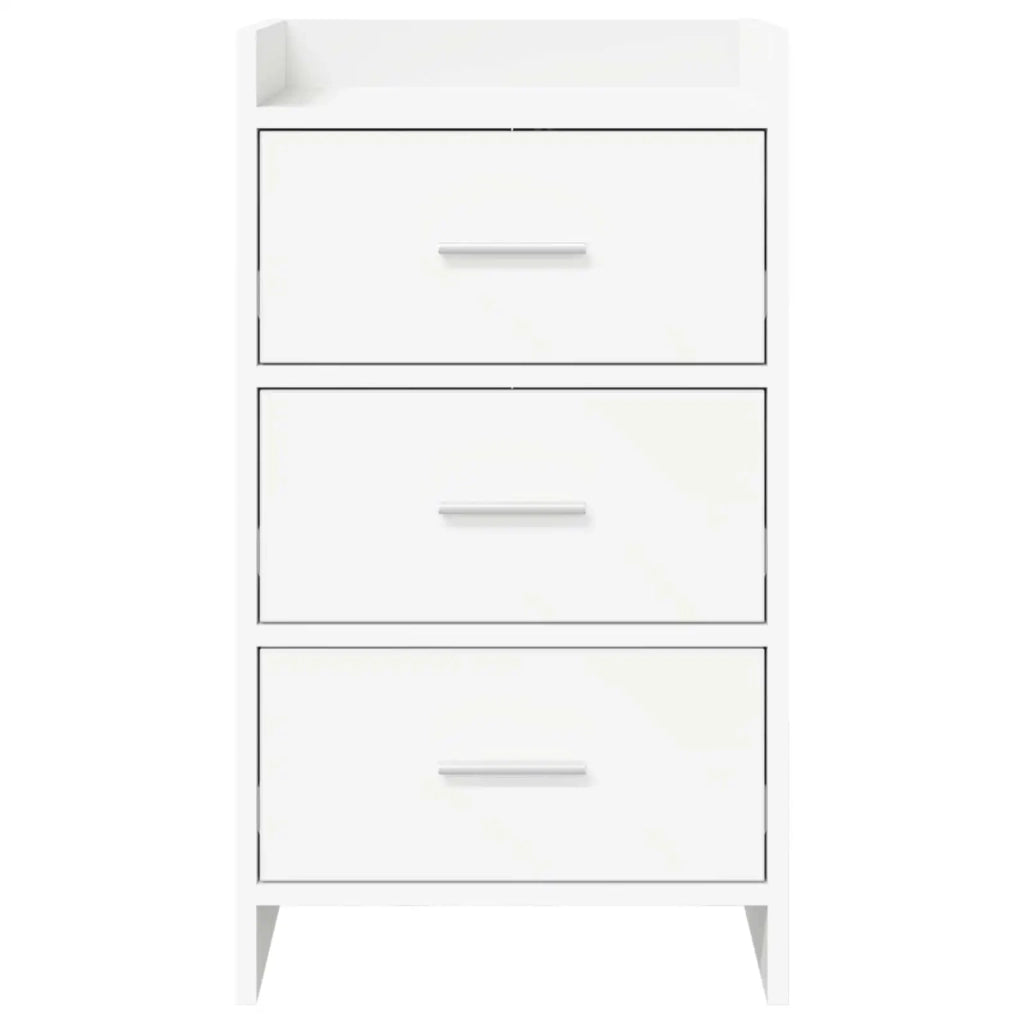 Comodini Bianco 40 x 36 x 70 cm Legno ingegnerizzato 8011027