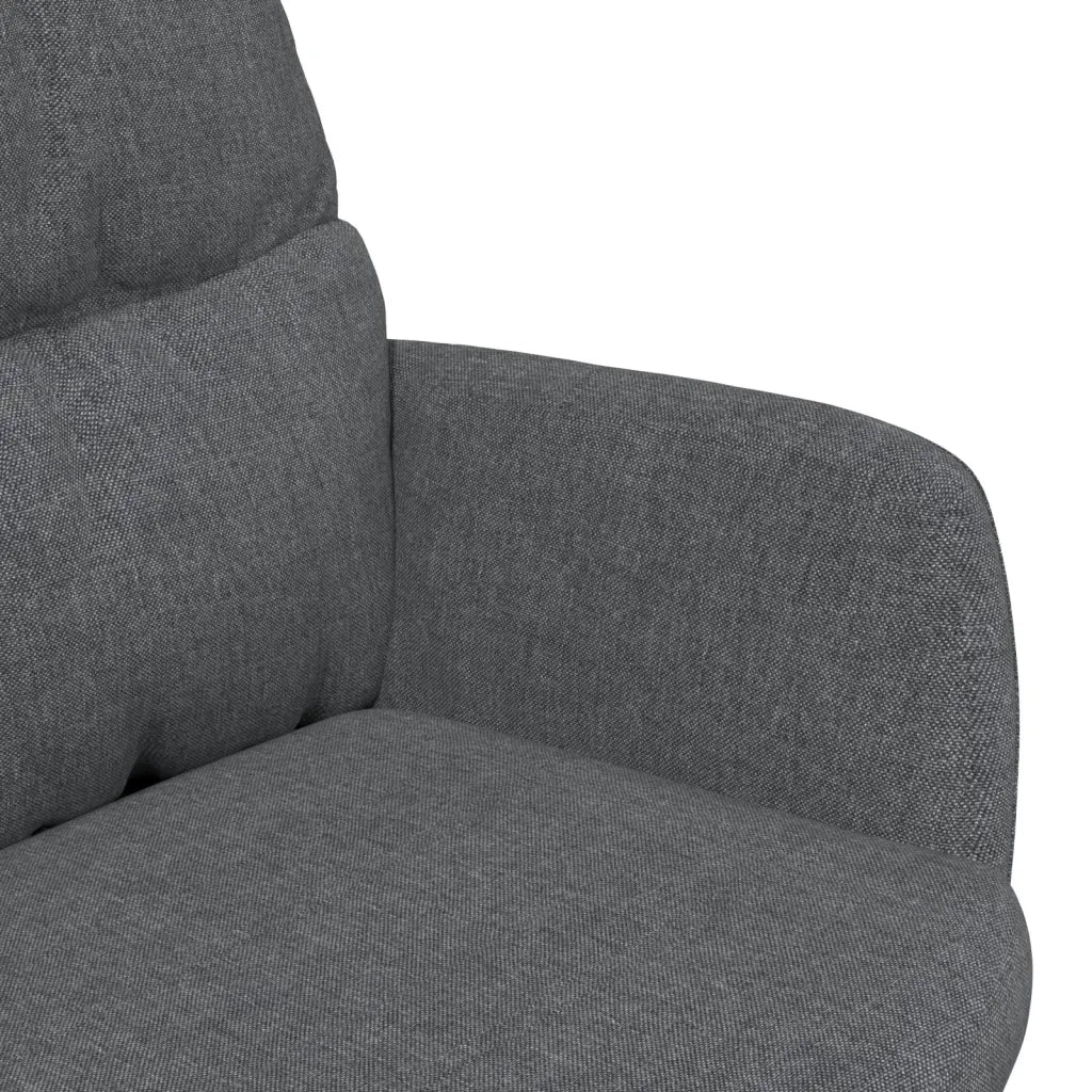 Poltrona Relax Grigio Scuro in Tessuto cod mxl 32646