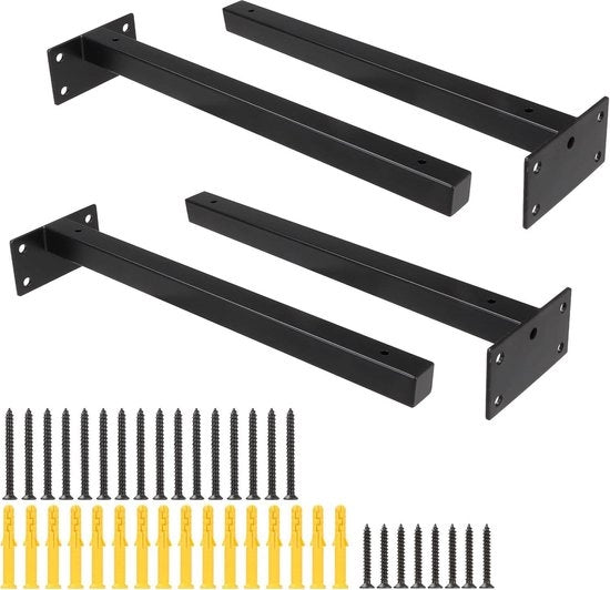 Angolo di supporto nascosto 30 cm - alta resistenza - carico di 100 kg - acciaio inossidabile - impermeabile all'acqua - supporto a parete - industria cucina lavorazione