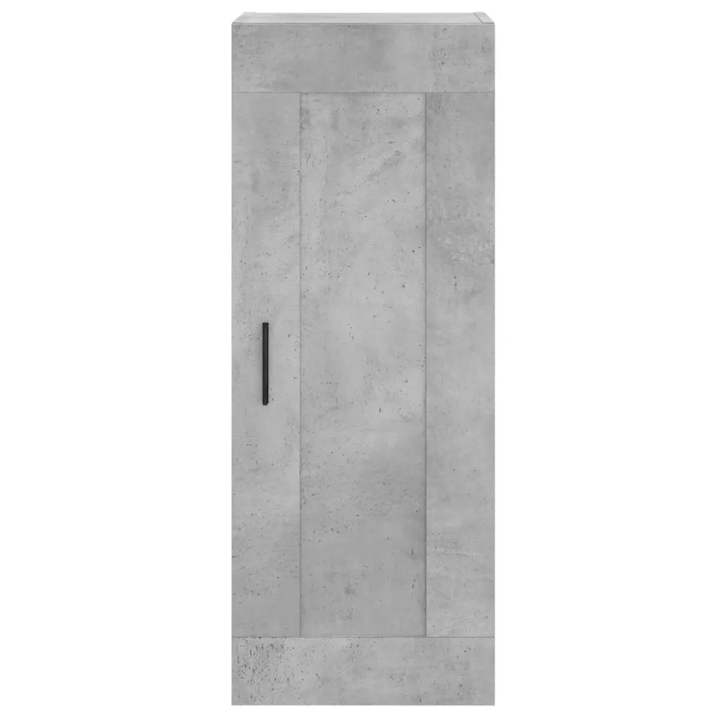 Credenza Grigio Cemento 34,5x34x180 cm in Legno Multistrato 3200341