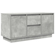 Mobile porta TV con illuminazione a LED e vano contenitore 100 x 41 x 50 cm legno composito grigio cemento 02_0051620
