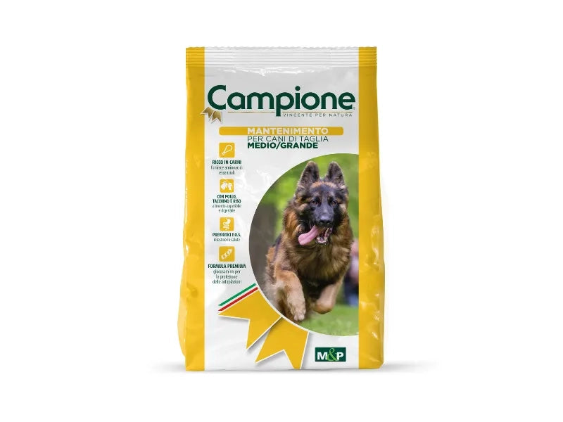 Crocchette mantenimento cani medio/grande pollo tacchino e riso 400g 3kg o 15kg - 400 g