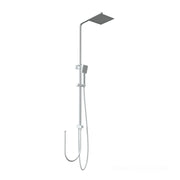 Colonna doccia soffione 20x20 cm in acciaio | Toce
