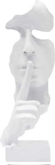 Decorazione artistica in stile moderno - Statua abstracta - Decorazione per la casa - Scultura per ufficio - Oggetto decorativo - Dimensioni: 11 x 10 x 28,5 cm